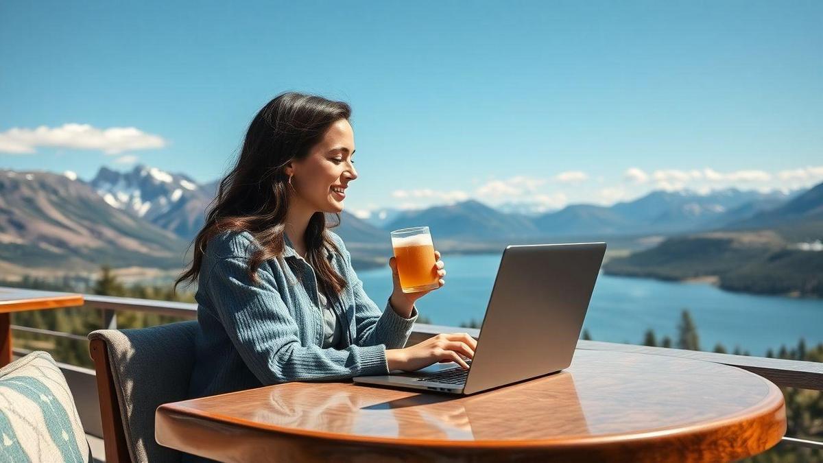 Benefícios de Trabalhar Remotamente enquanto Viaja pelos EUA